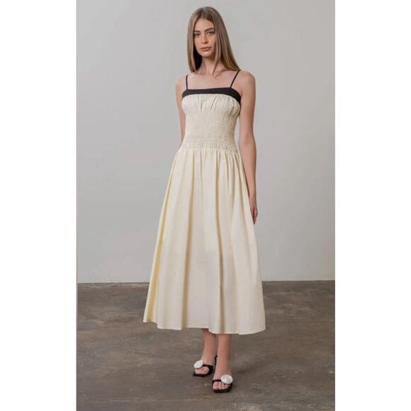 NWT Moon River Smocked Dress Size Large - Picture 1 of 8